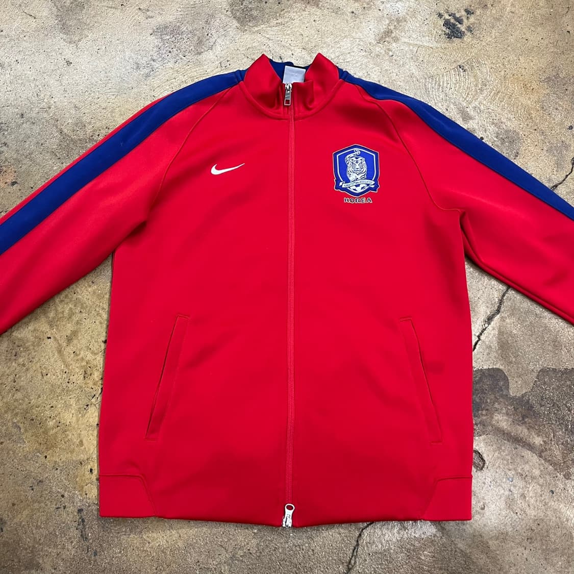 [정품/L] 나이키 대한민국 축구 국가대표팀 트랙 자켓 b17 상품이미지3