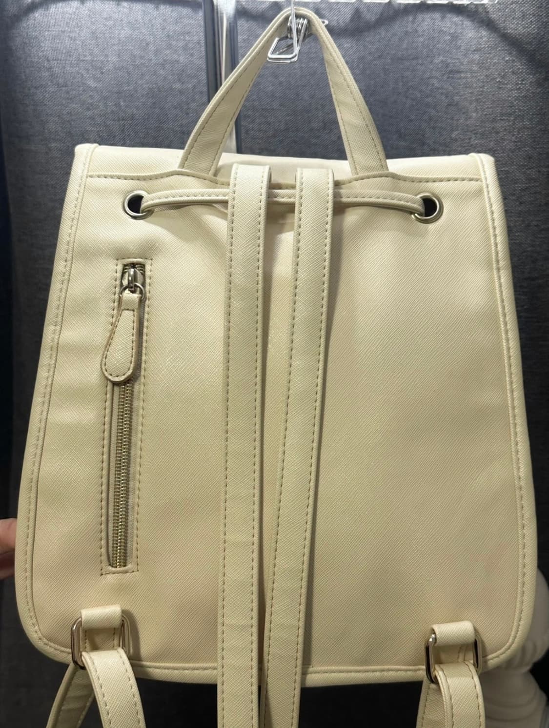 레몬옐로우 트위드 백팩 상품이미지2