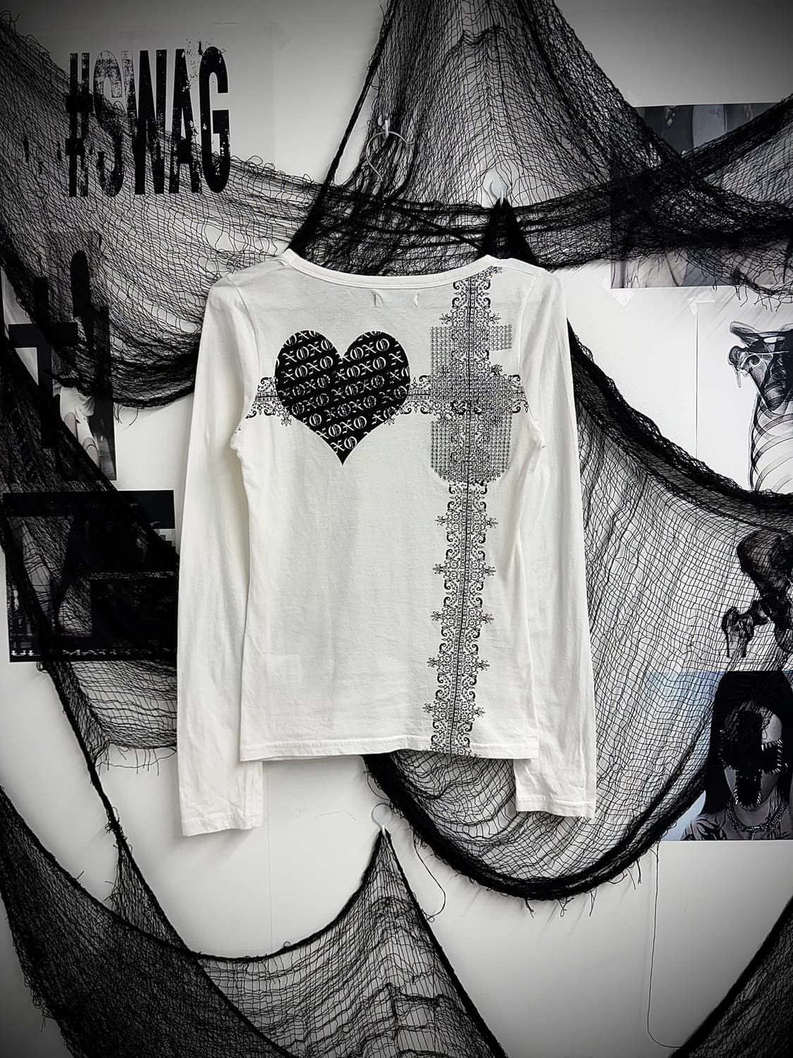 00s beads printing longsleeve 상품이미지4