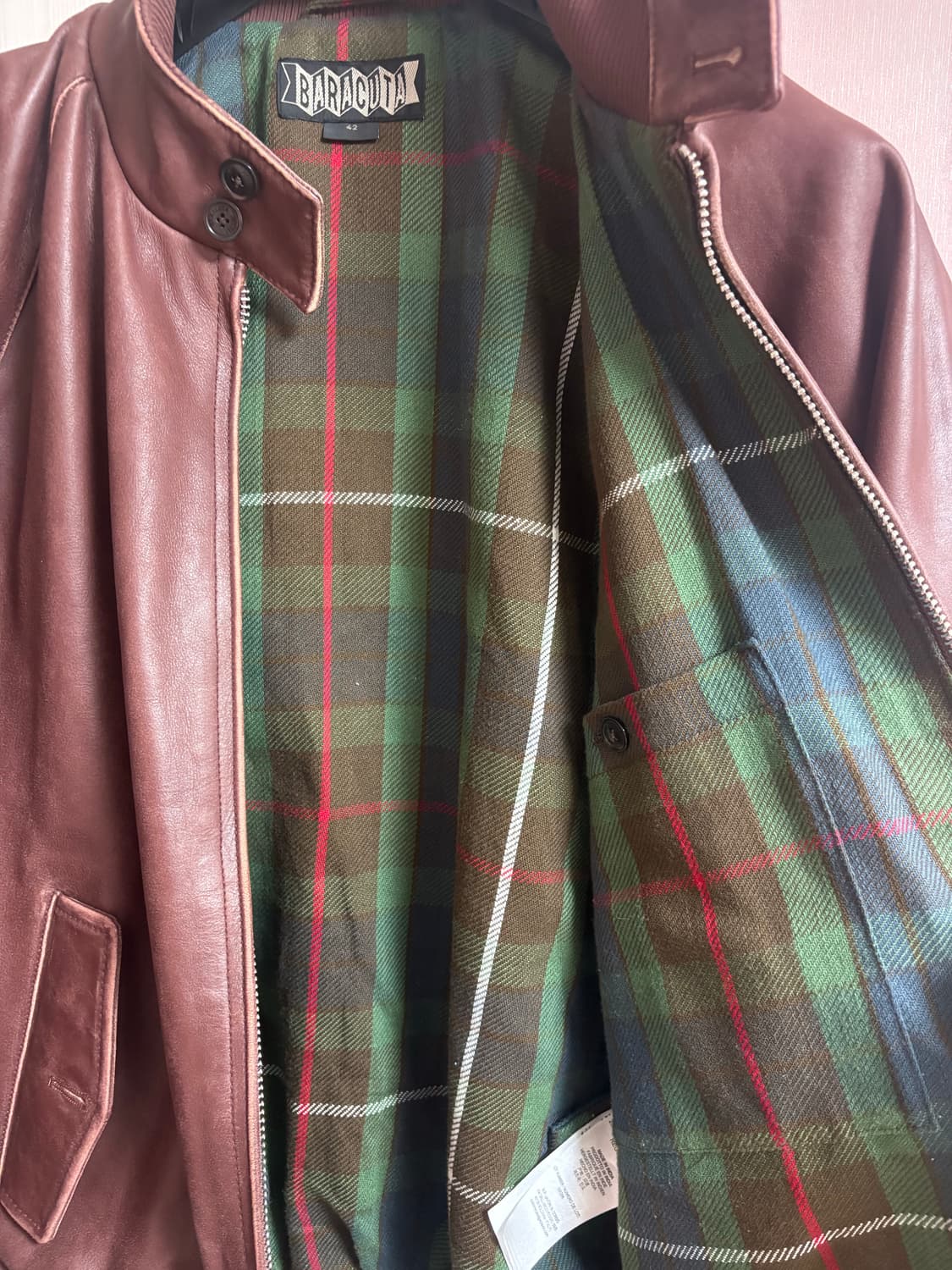 바라쿠타 25FW G9 LEATHER Chocolate 상품이미지6