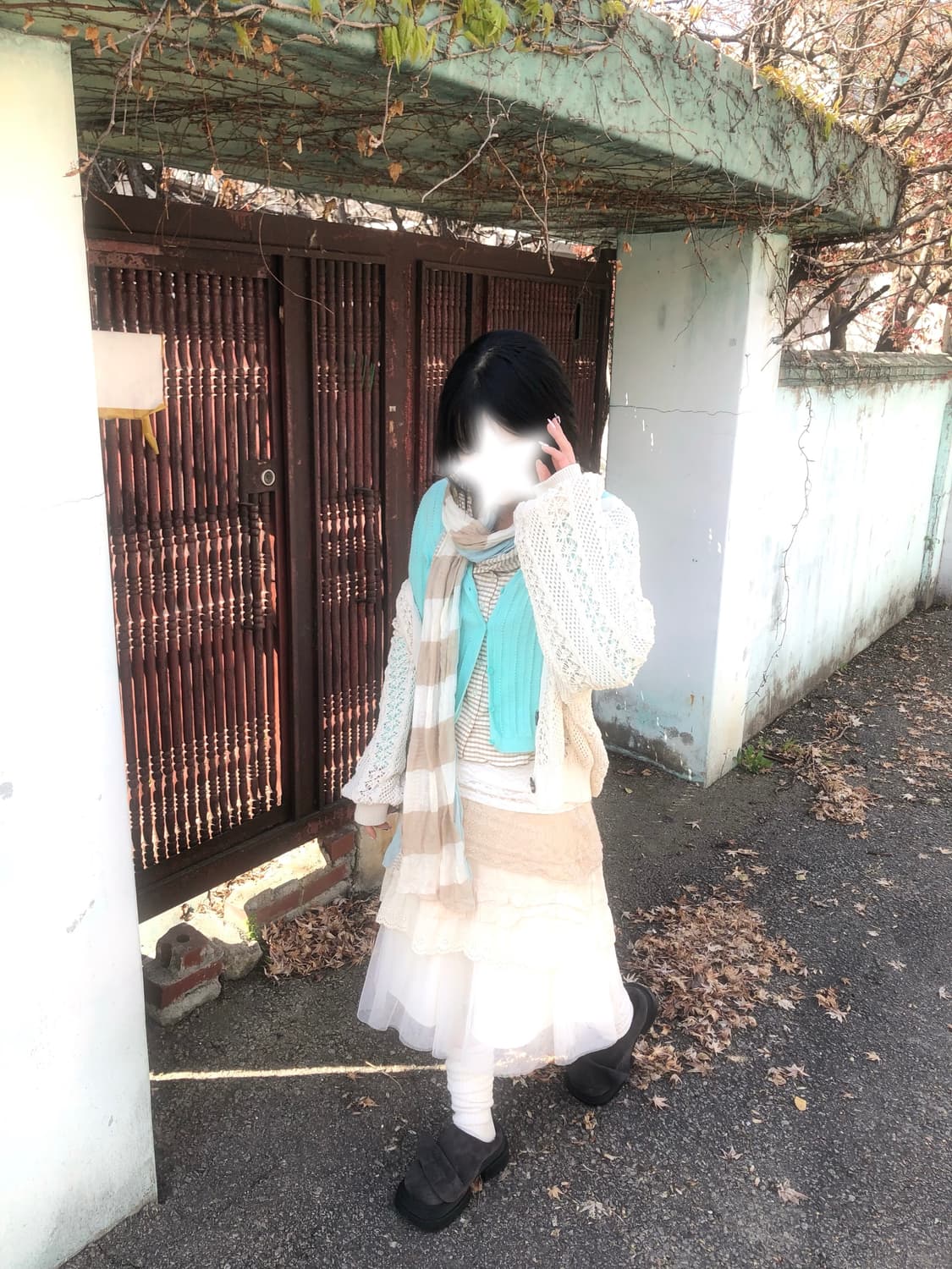 빈티지 민트 모리 코디세트 상품이미지2