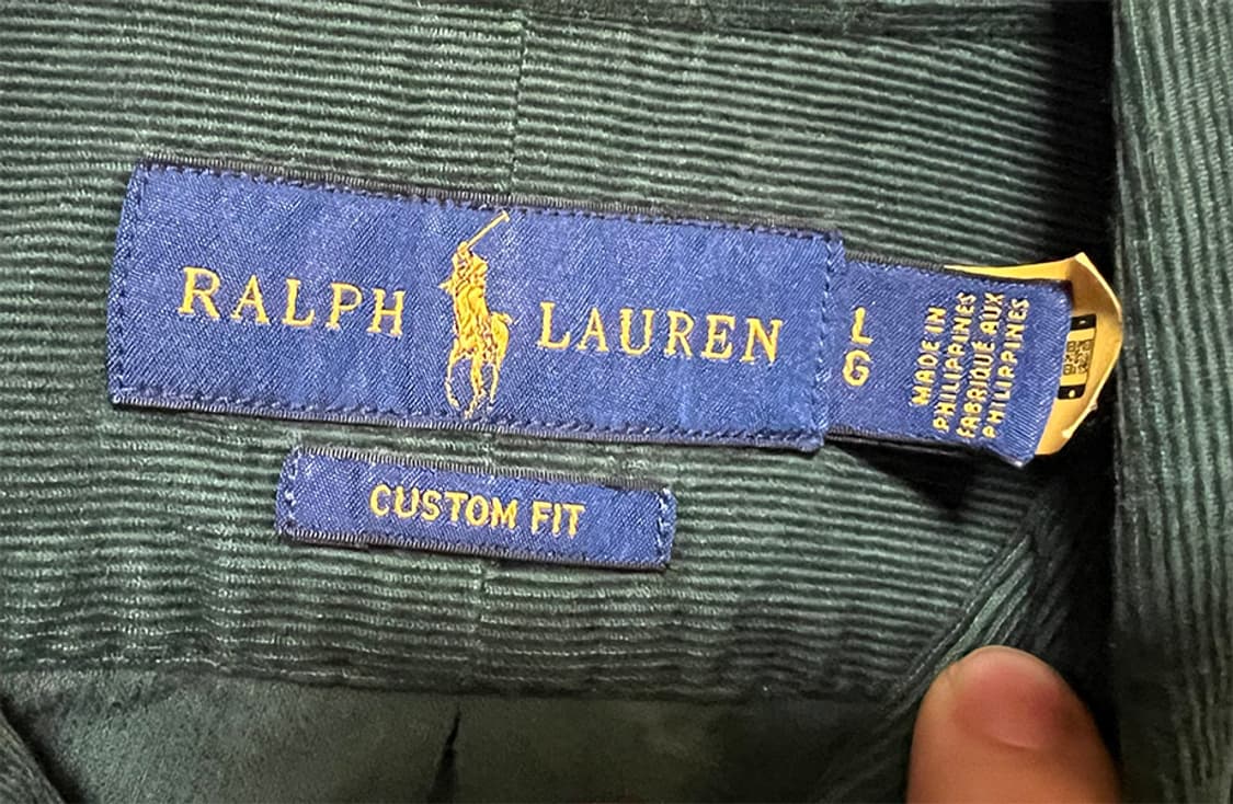 POLO 폴로 남자 코듀로이셔츠 신형 캐주얼 L 100 상품이미지3