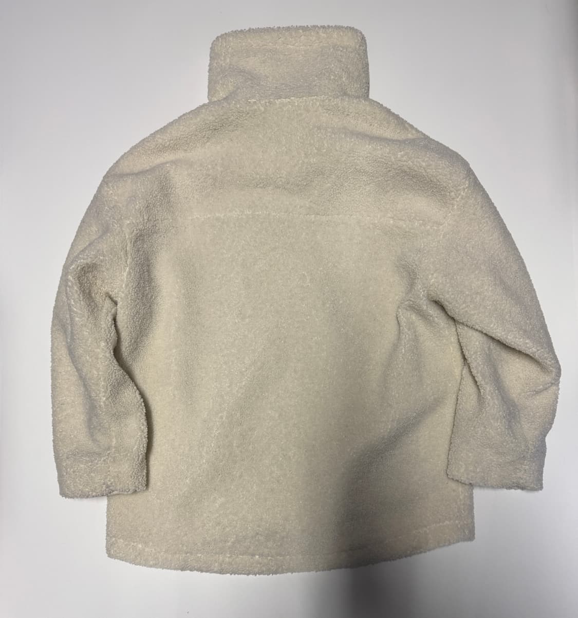 공용 네파 NEPA 오버핏 화이트 플리스 자켓 L ~ XL 상품이미지2