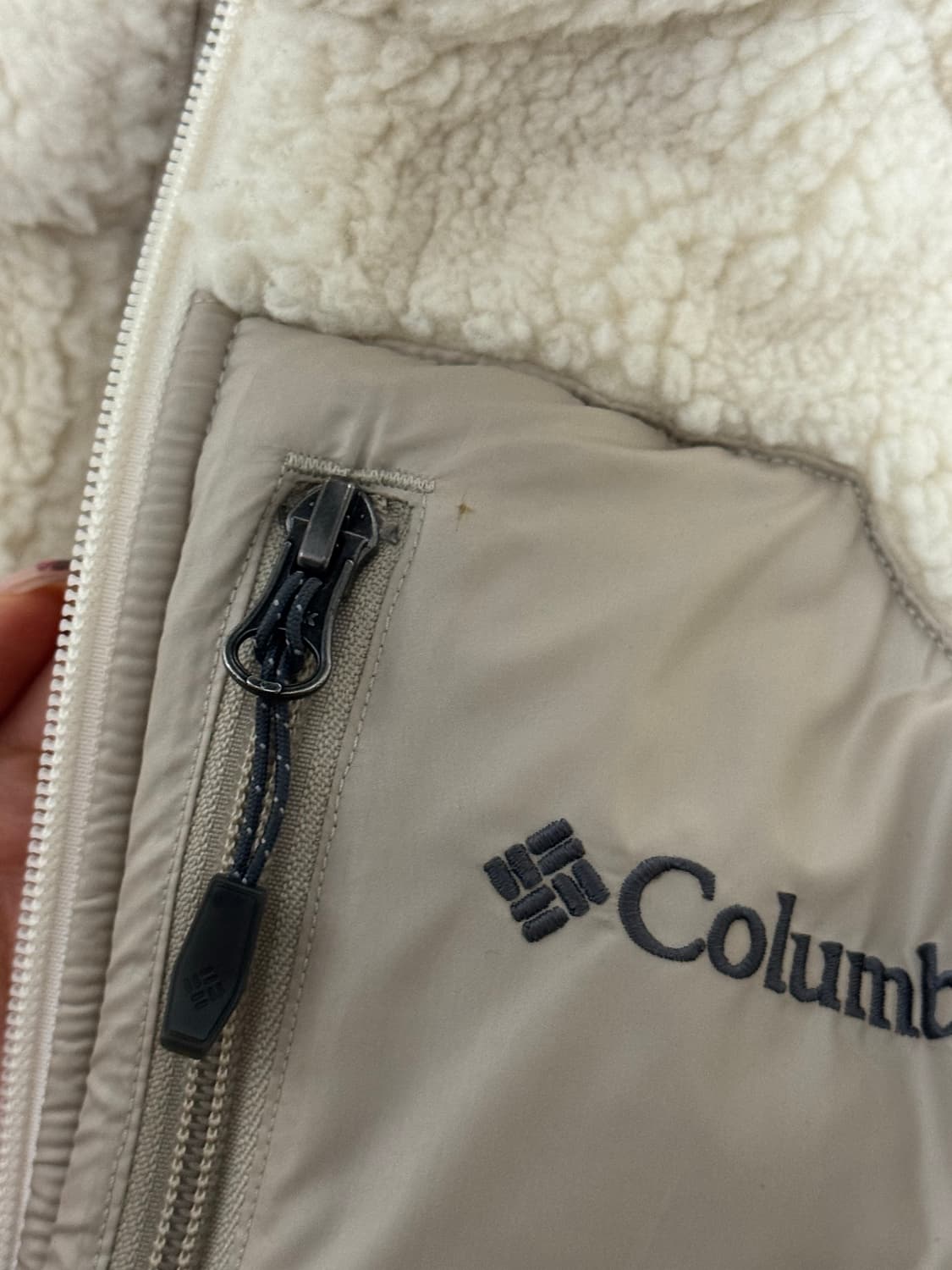 콜롬비아 양털 집업 상품이미지4