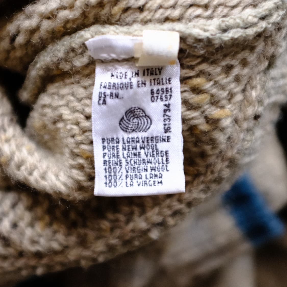 1990's Made In ITALY Benetton Woll  상품이미지8