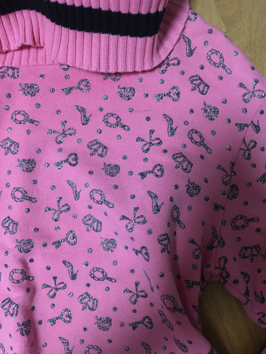 갸루 터틀넥 맨투맨💅🏿 상품이미지2