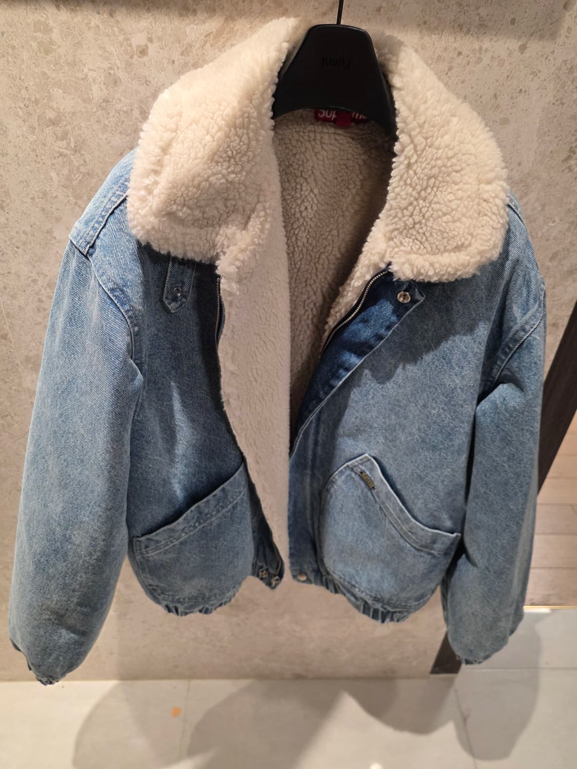 슈프림포우셔링 봄버 M사이즈 상품이미지1