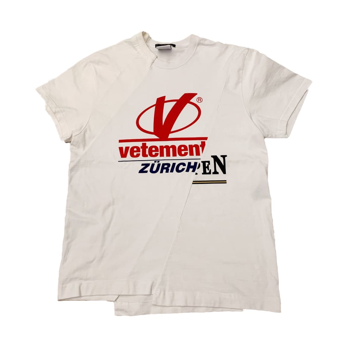 Vetements SS18 Zürich reconstructed tee 상품이미지1