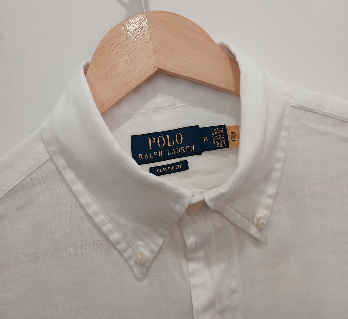 랄프로렌폴러 화이트린넨셔츠 상품이미지4