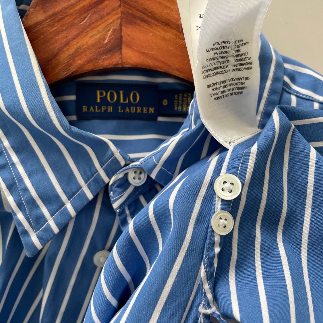폴로 랄프로렌 스트라이프 셔츠 원피스 상품이미지5