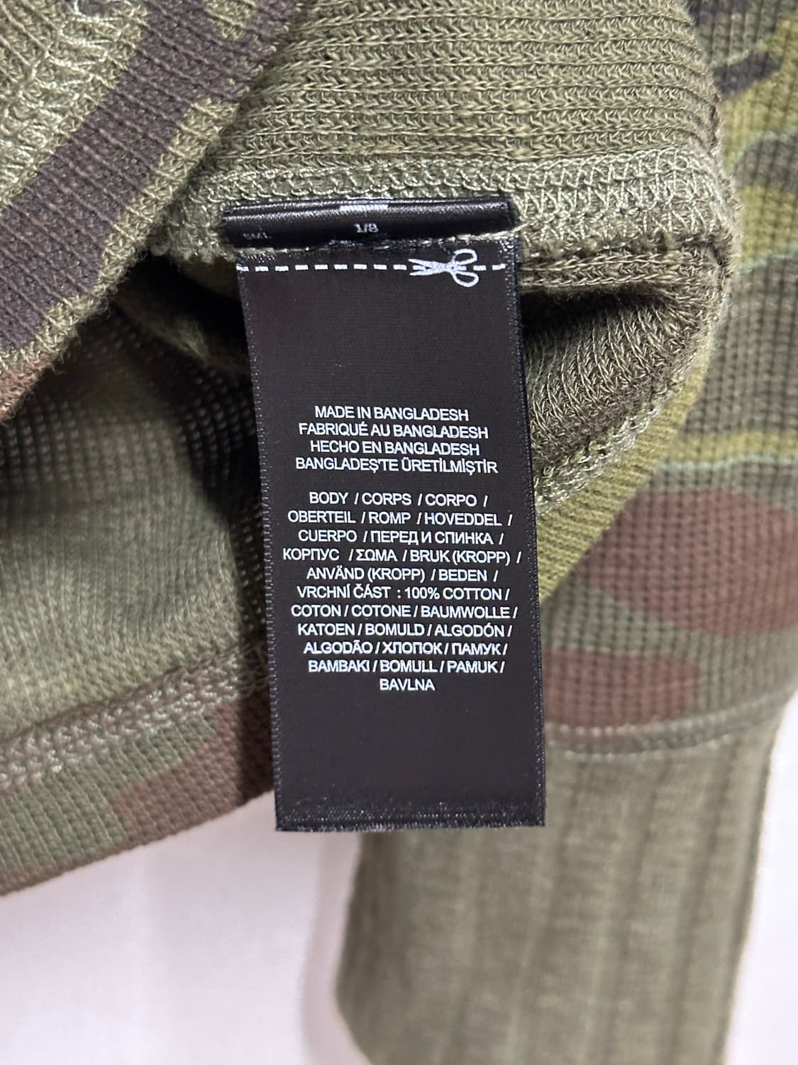 더블알엘 밀리터리 카모 니트 상품이미지4