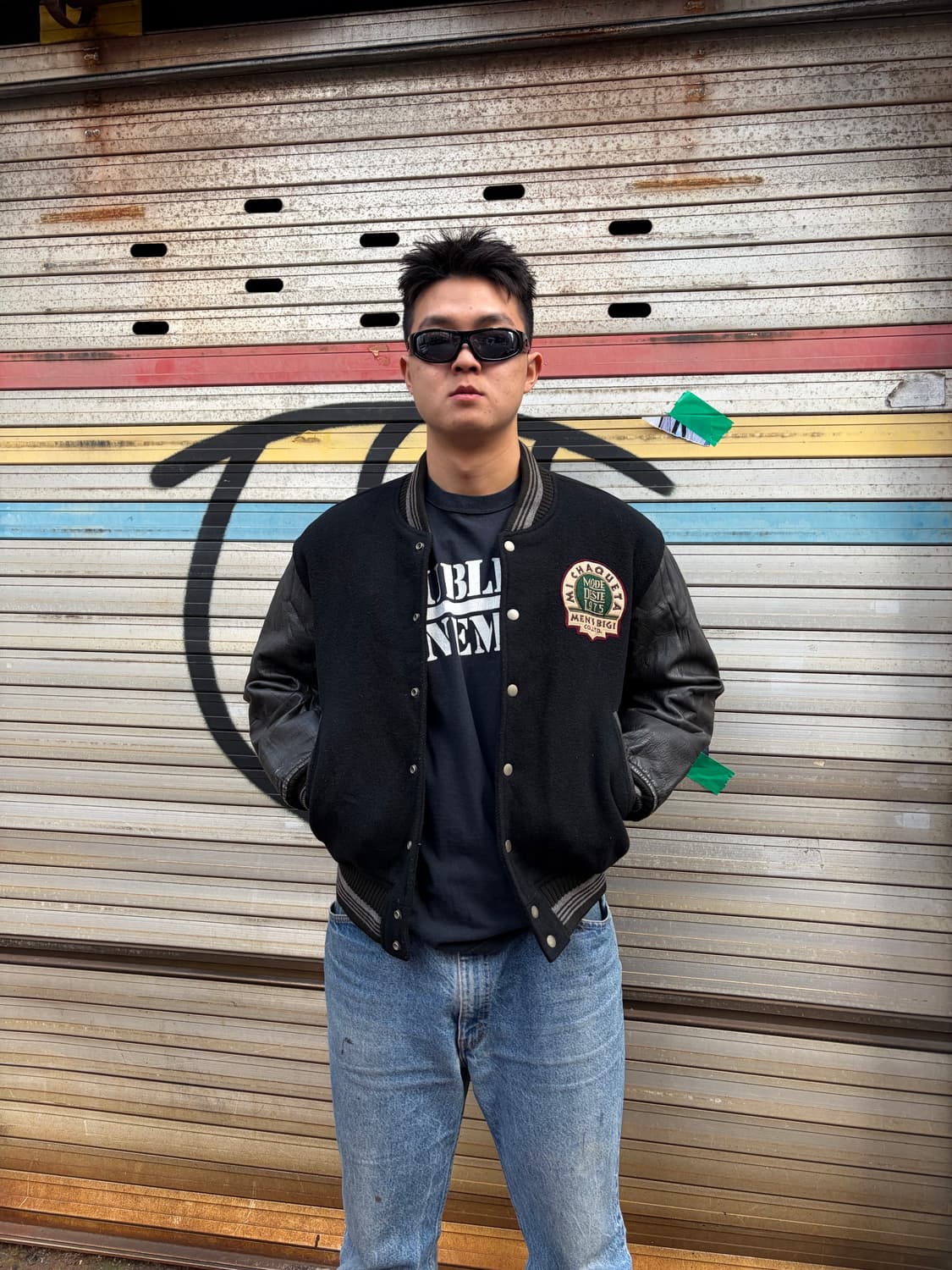 90’s Men’s BIGI archive varsity jacket  상품이미지4