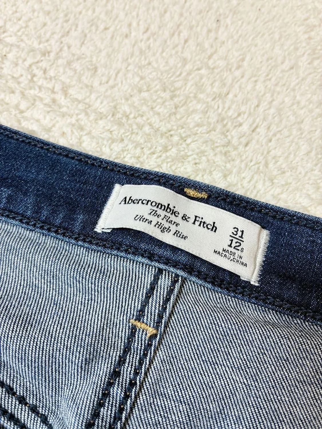 아베크롬비 00's Y2K 부츠컷 데님 팬츠 PN7246 상품이미지6