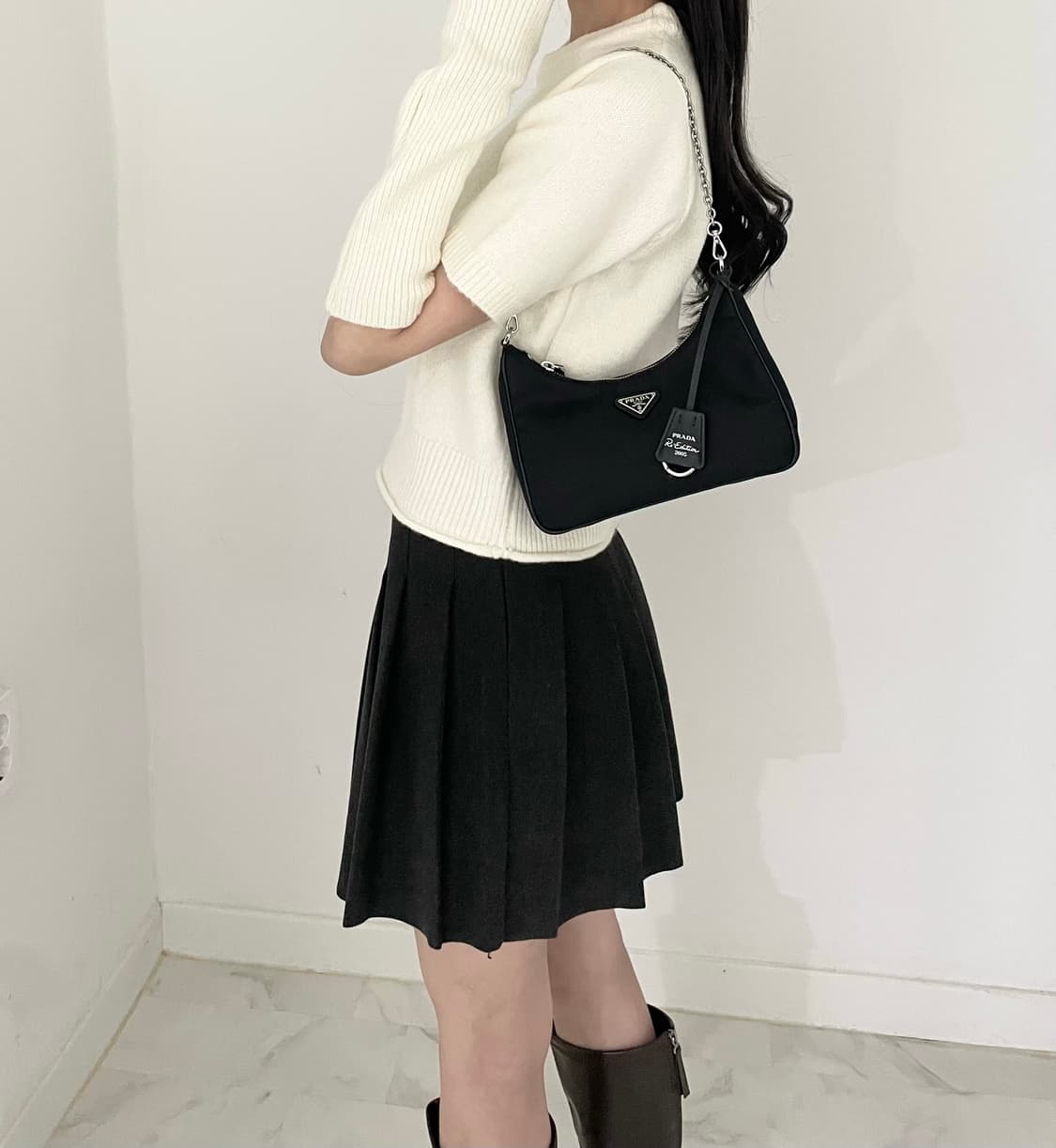 정품 프라다 리에디션 호보백  상품이미지10