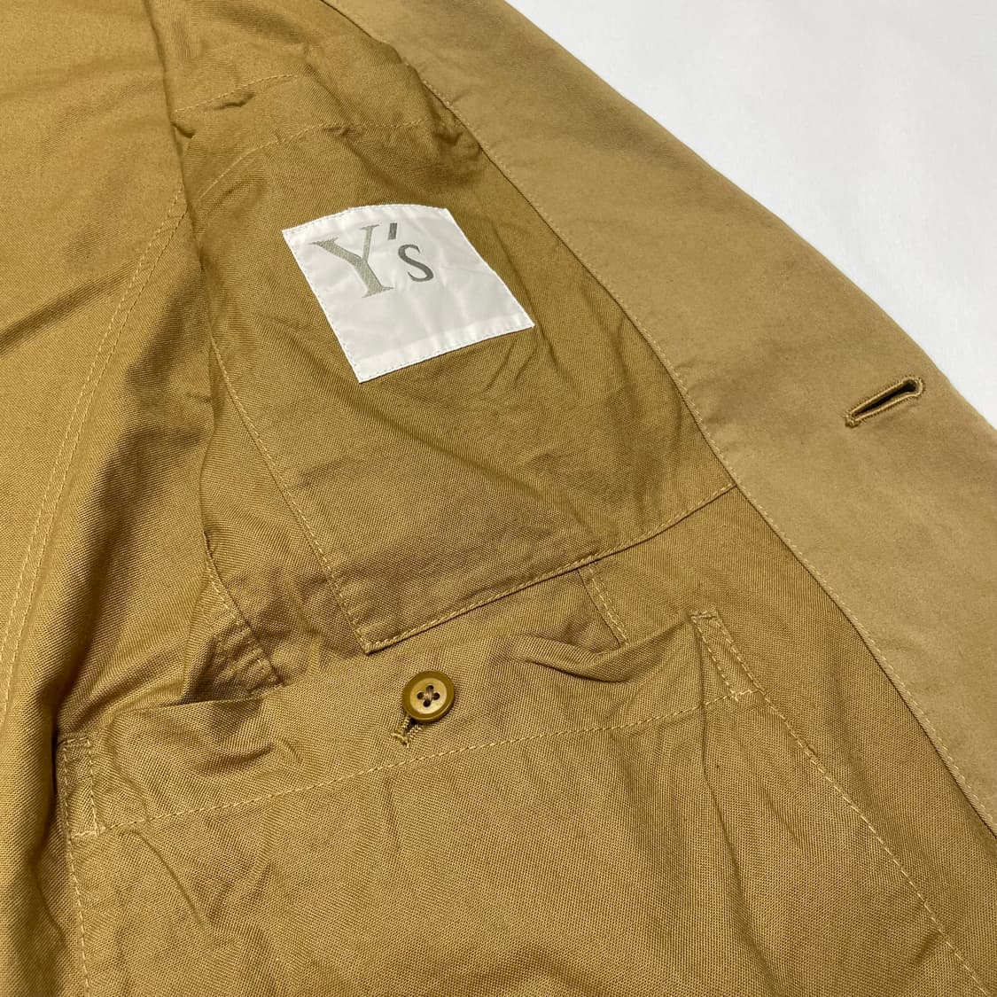 Y’s 요지 배색 자켓 상품이미지5