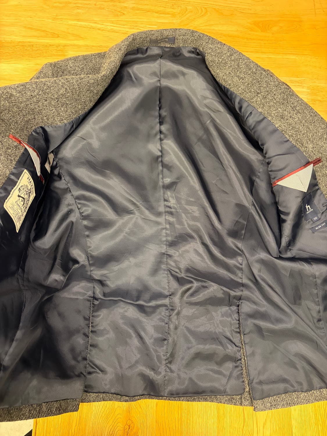 [100] 헤지스 그레이 울 자켓 상품이미지6