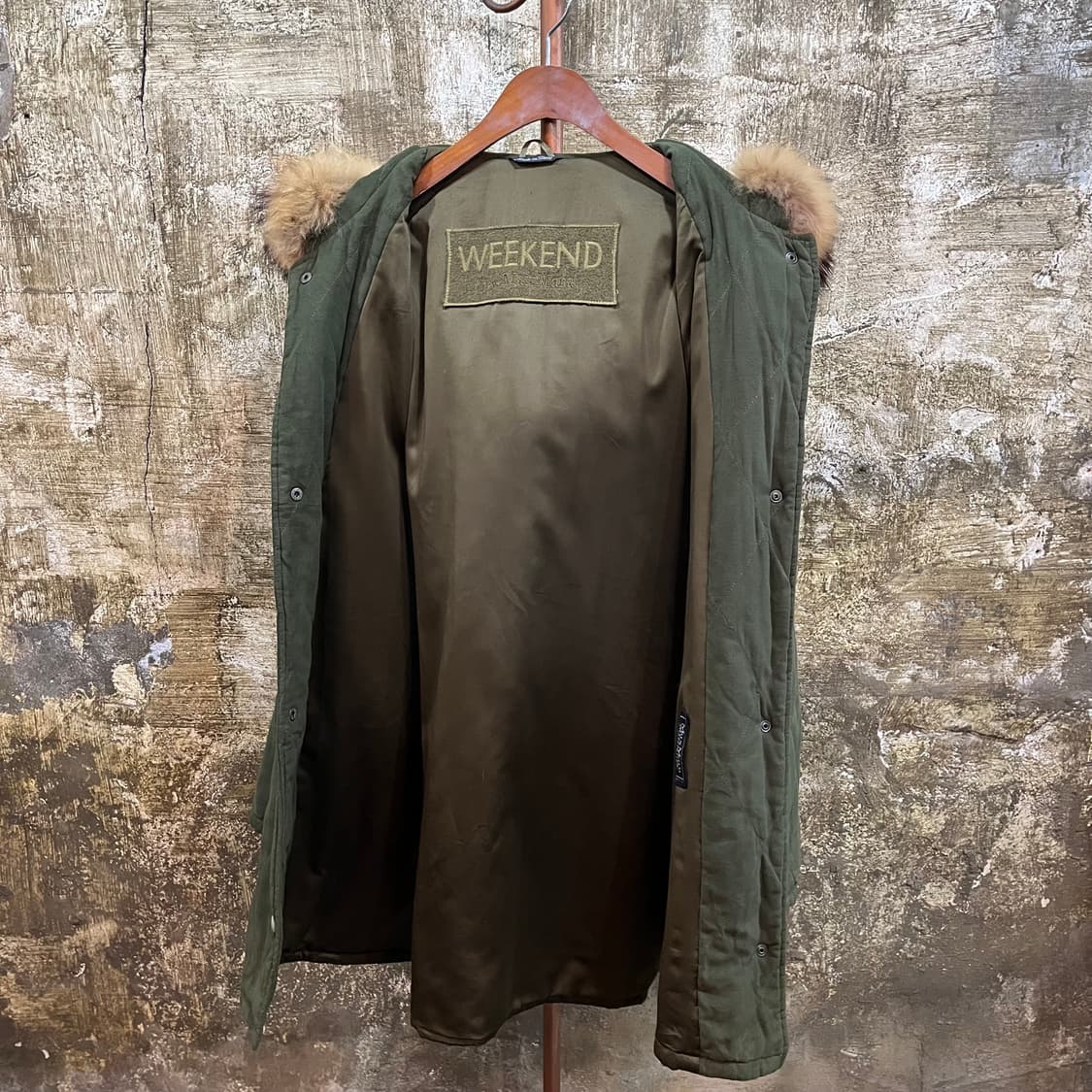 막스마라 위캔드라인 퍼 후드 퀄팅 코트 상품이미지7