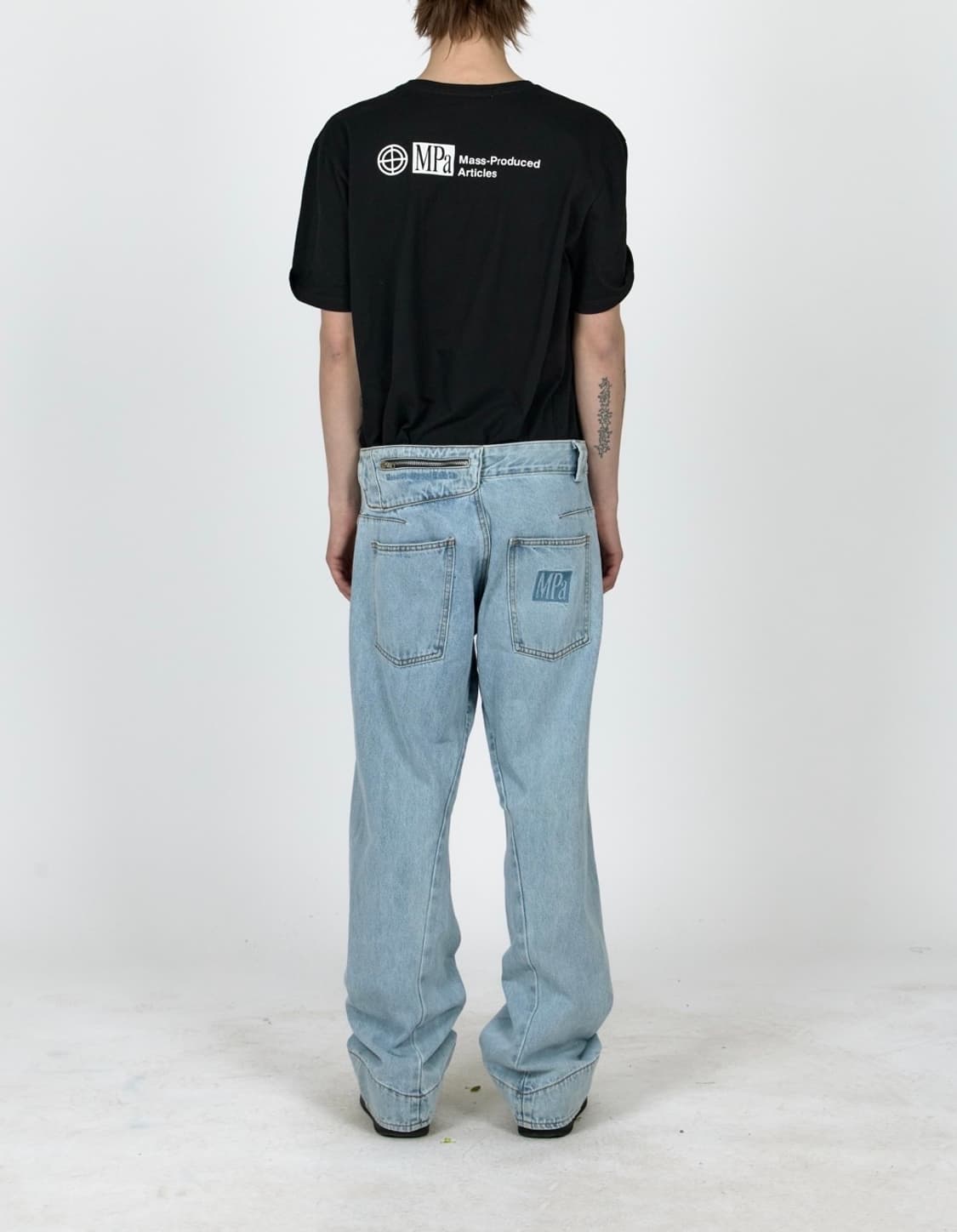Plastic product MPa drift denim pants 상품이미지2