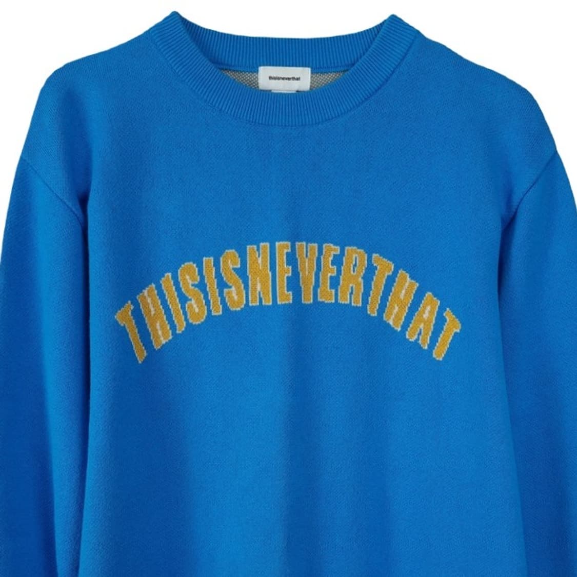 [디스이즈네버댓] 빅로고 오버핏 니트 M19468 상품이미지4