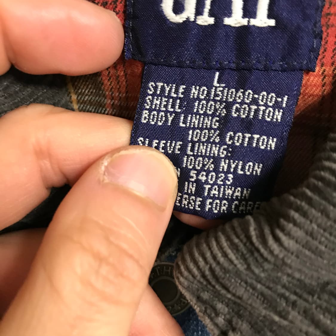 Cap 90s 데님 커버울 워크자켓 상품이미지5