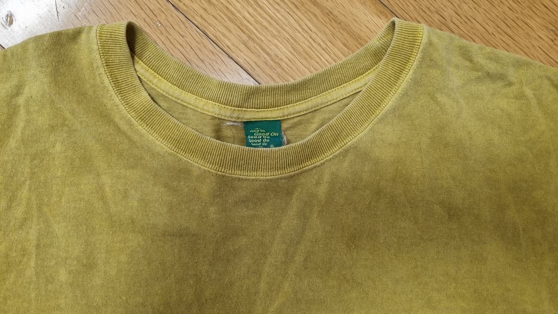 굿온 피그먼트다잉 티셔츠 바나나 상품이미지2