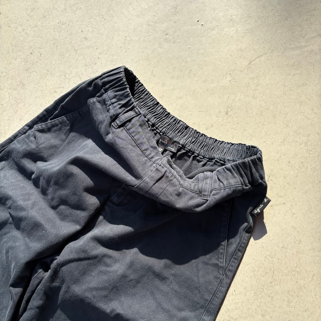 Agnès b.아네스베 페이딩 와이드 심플 팬츠 상품이미지2