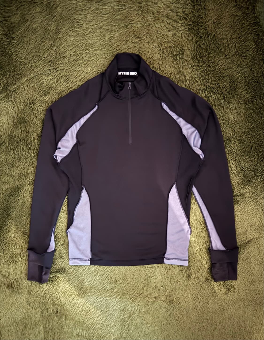 [3] HYEIN SEO 혜인서 인사이드 아웃 패널 디테일 하프 집업 상품이미지1