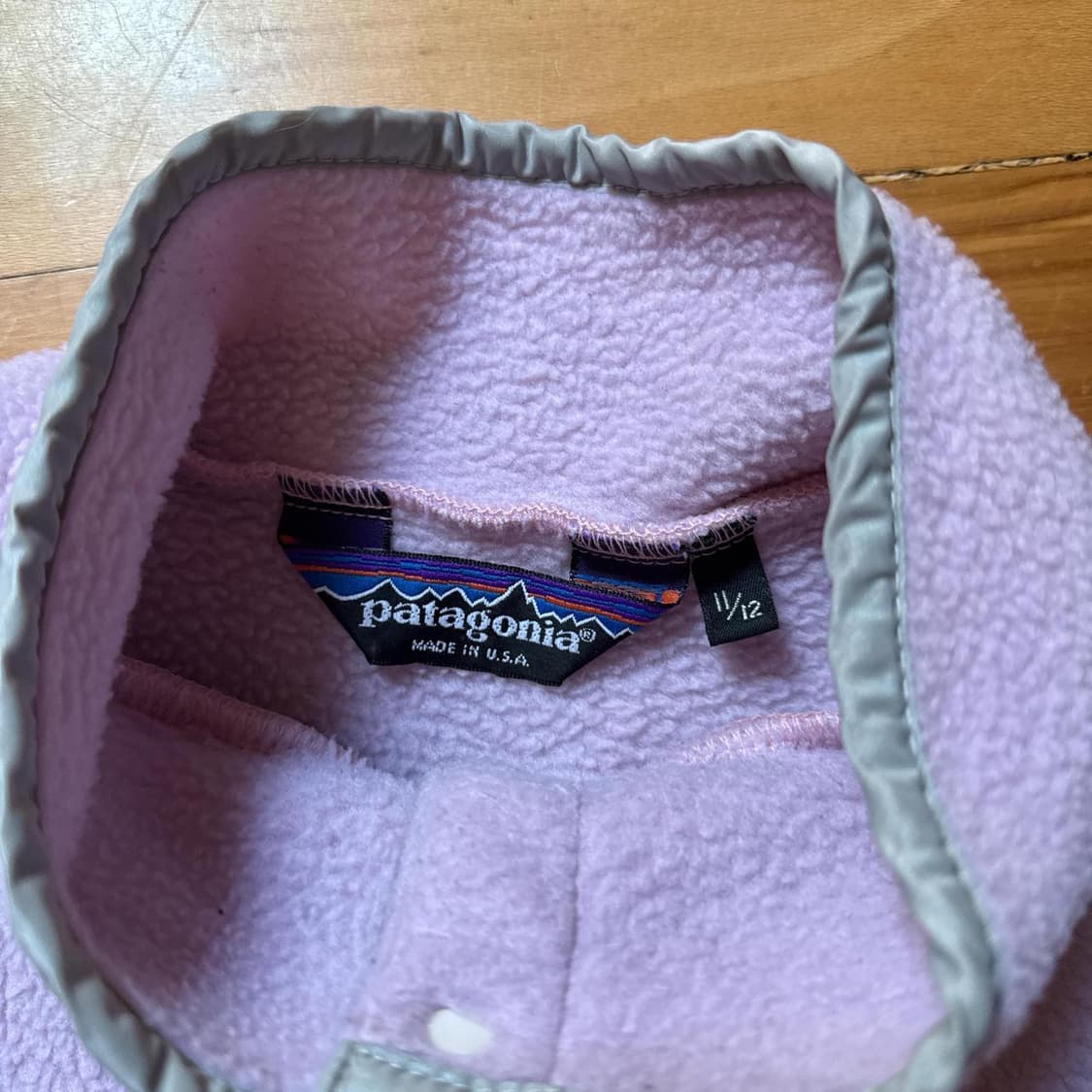 90s 파타고니아 신칠라 스냅-T 핑크 상품이미지3