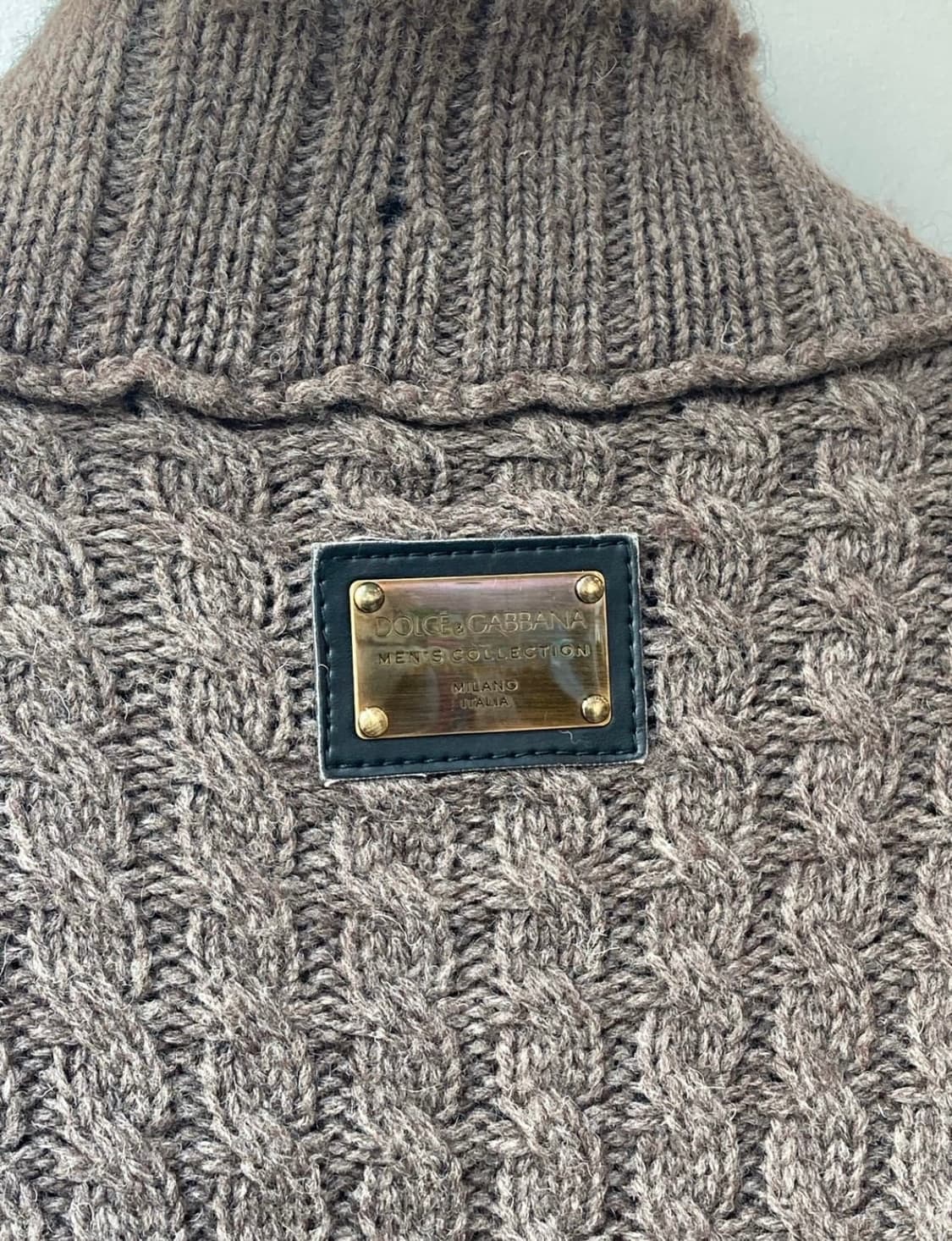 돌체앤가바나 라나울 하이넥 니트 판매합니다 상품이미지6