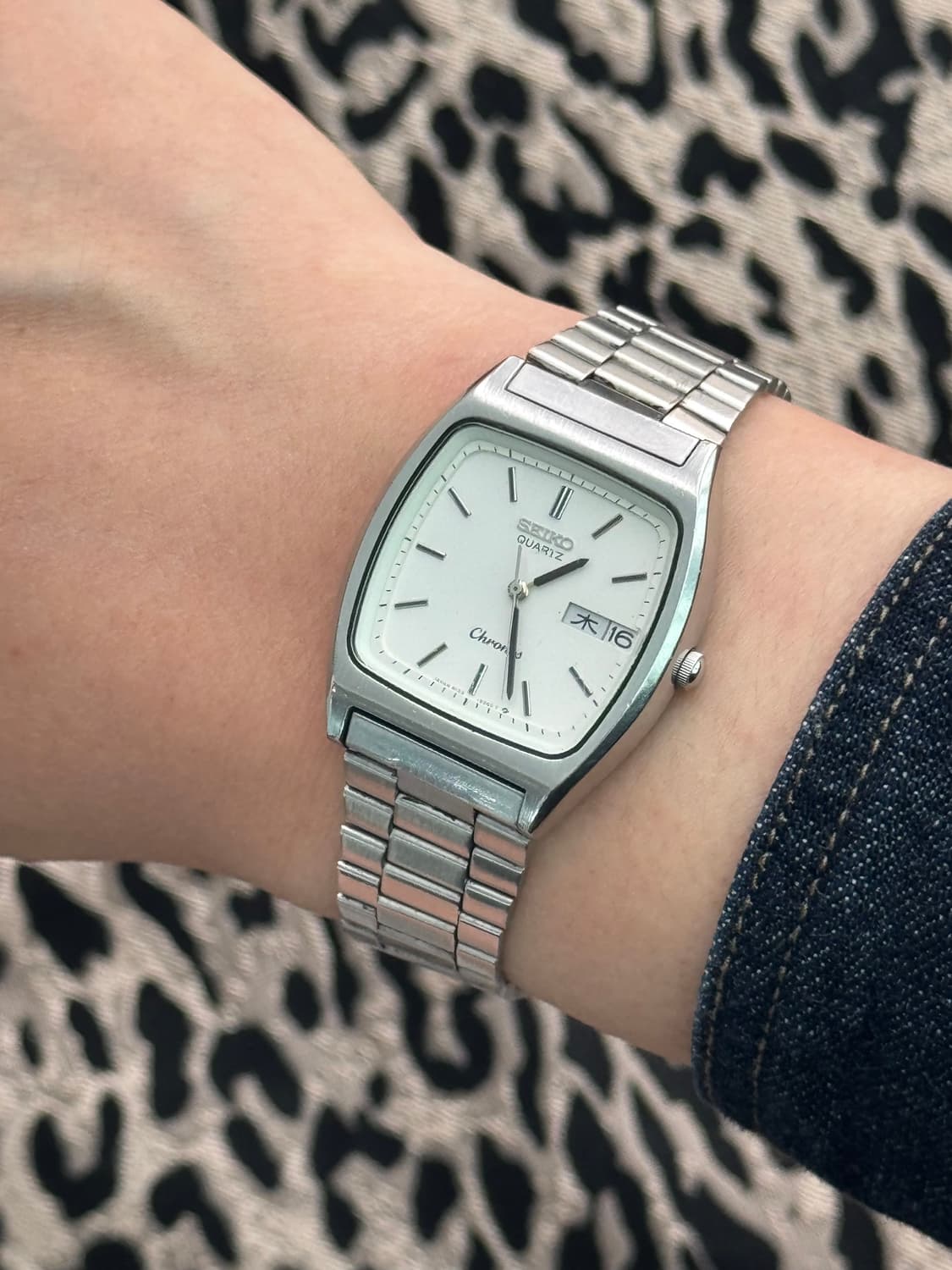 80s 빈티지 세이코 크로노스 쿼츠 상품이미지9