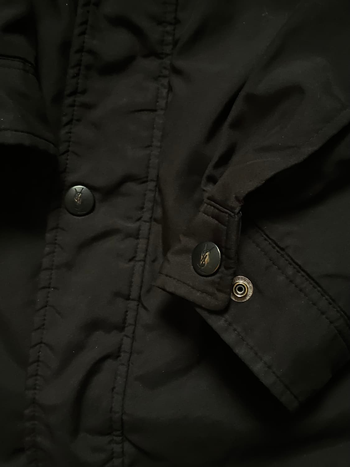 (택포) 입생로랑 블루종 봄버 자켓 상품이미지6