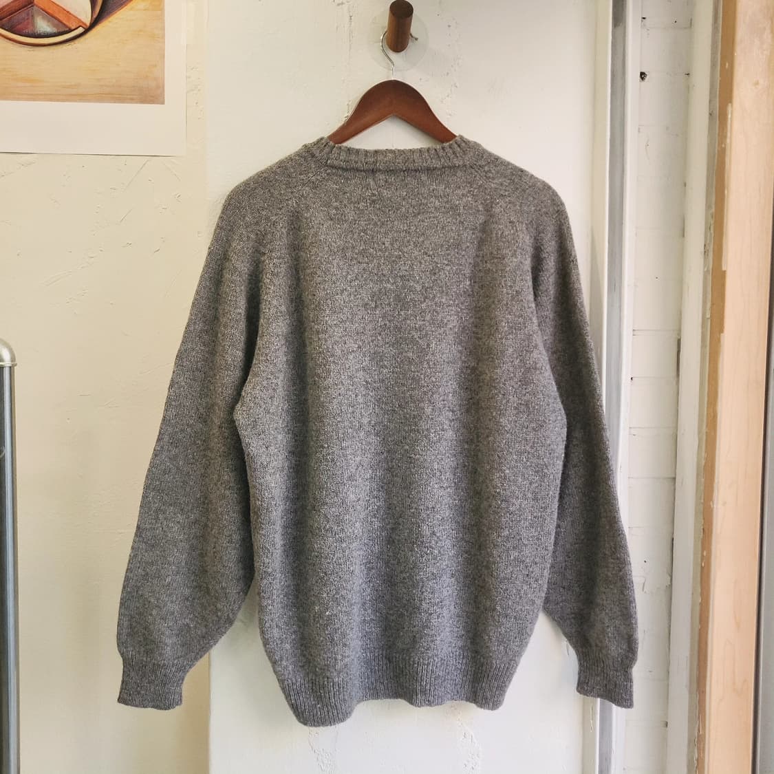 Polo country 멜란지그레이 울100 니트 상품이미지7