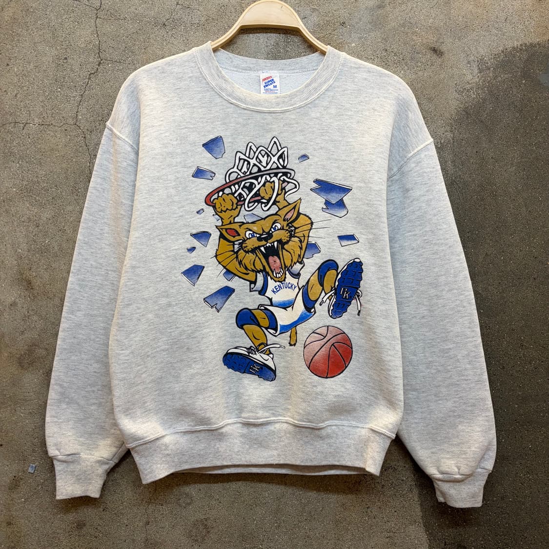 90s Made in USA 미국 빈티지 켄터키 농구 맨투맨 상품이미지1