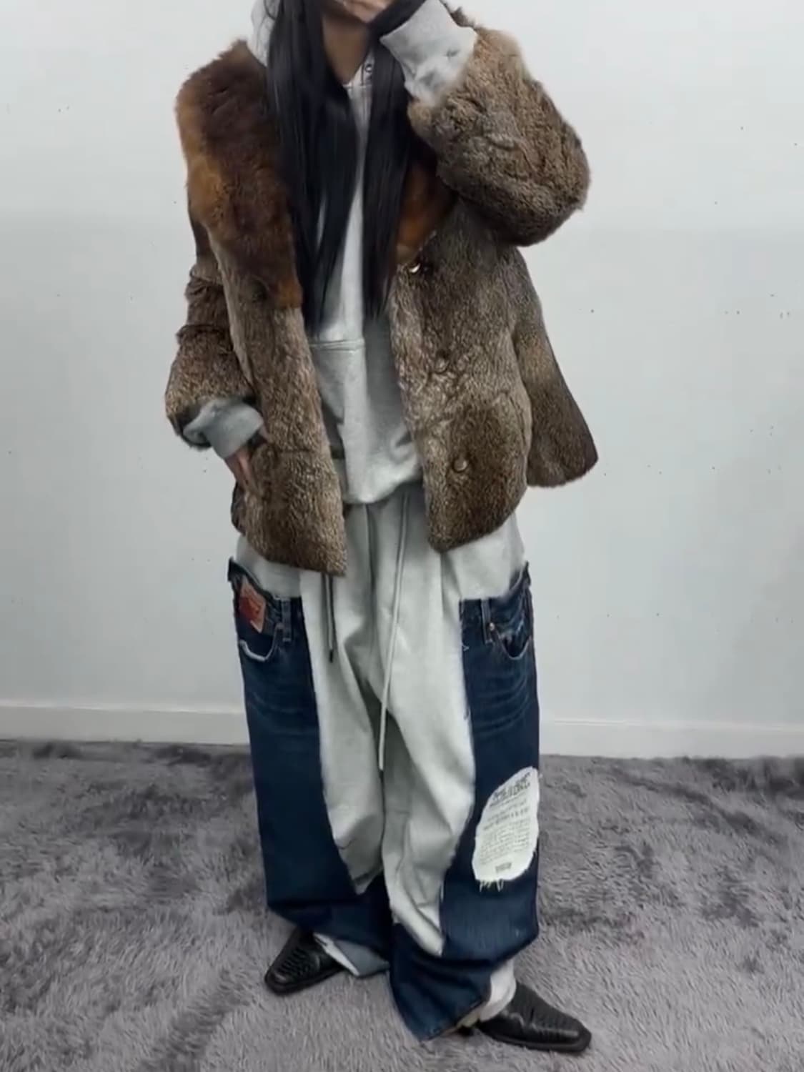 Moon bat 래빗퍼자켓 상품이미지5