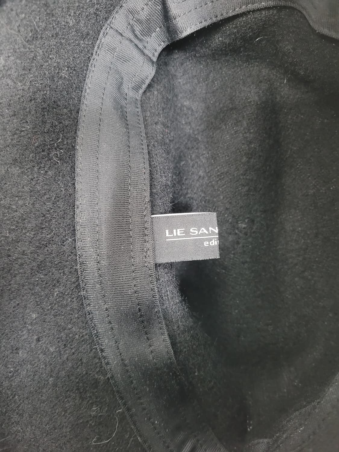 이상봉 밍크 배색 버킷햇 벙거지 모자 / 여 FREE 블랙
 상품이미지7