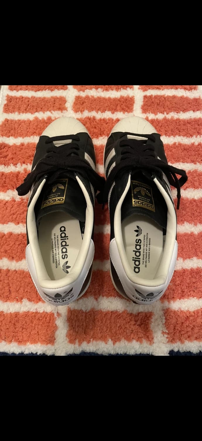 아디다스 슈퍼스타 82 FI 코어 블랙 265 상품이미지4