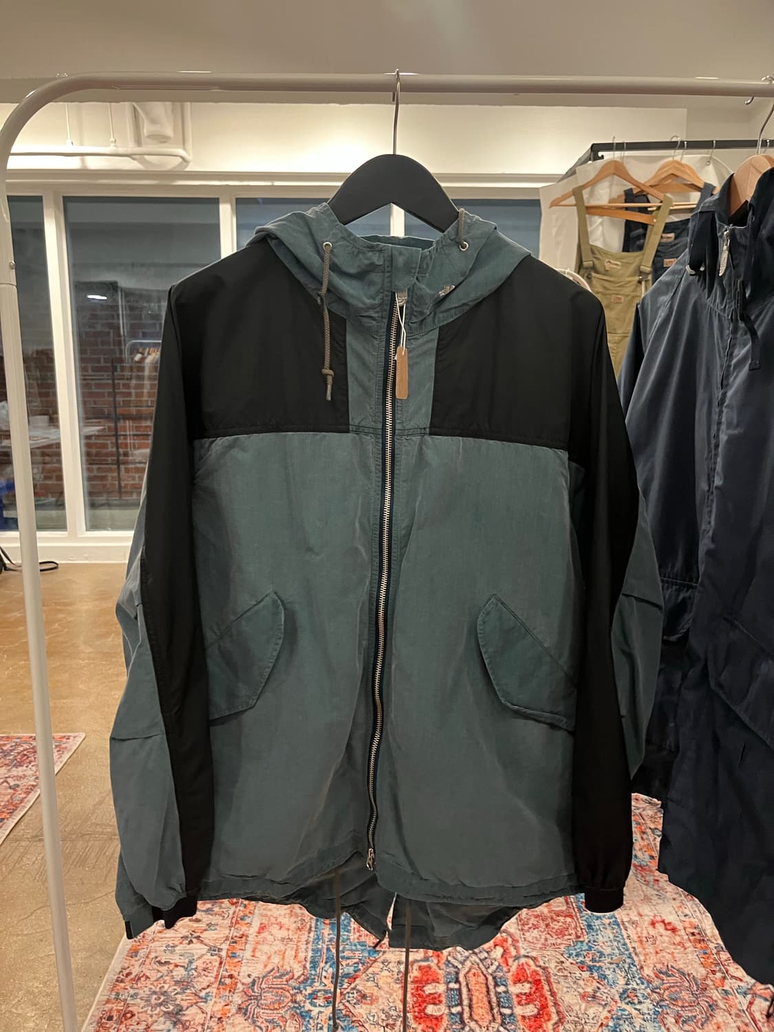 The North Face 노스페이스 퍼플라벨 인디고 윈드파카 바람막이M 상품이미지1