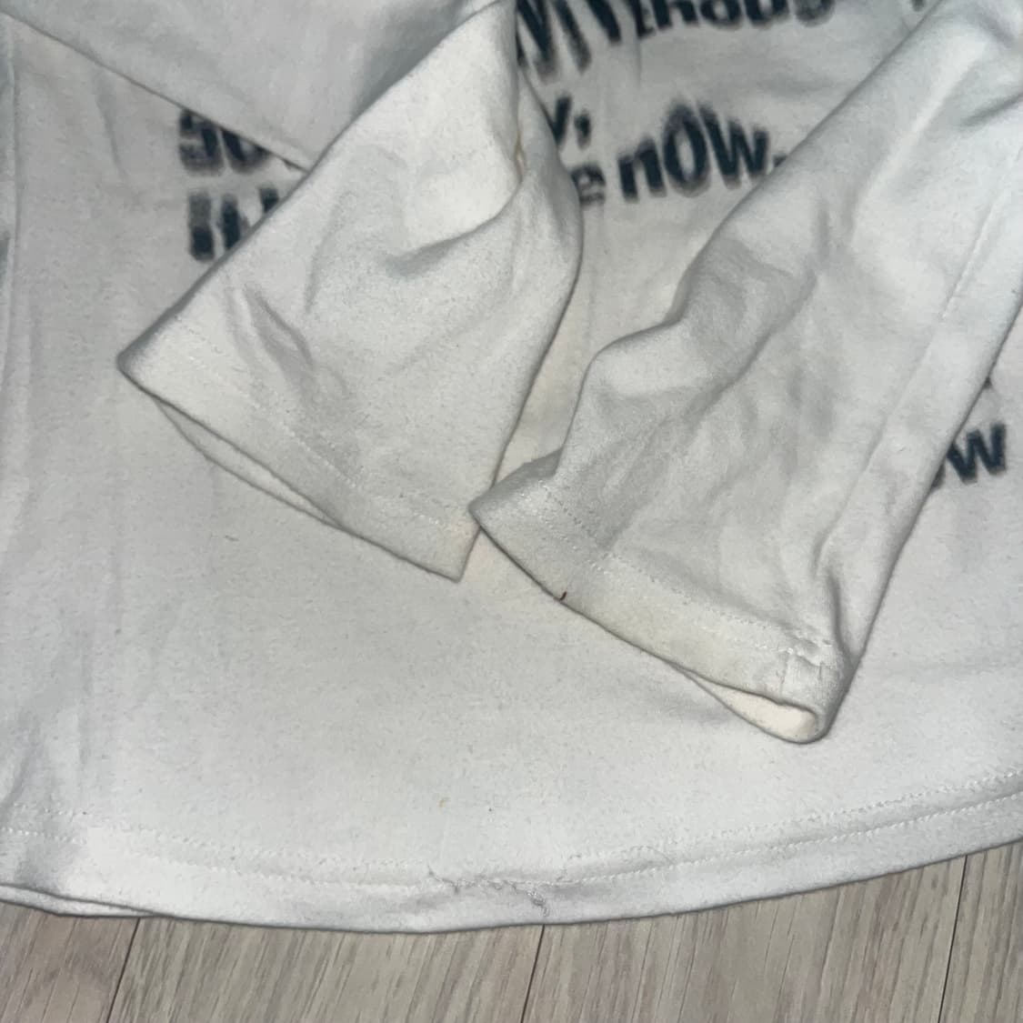 나체 NACHE FLOW SLIM FIT LONG SLEEVE IVORY 상품이미지4