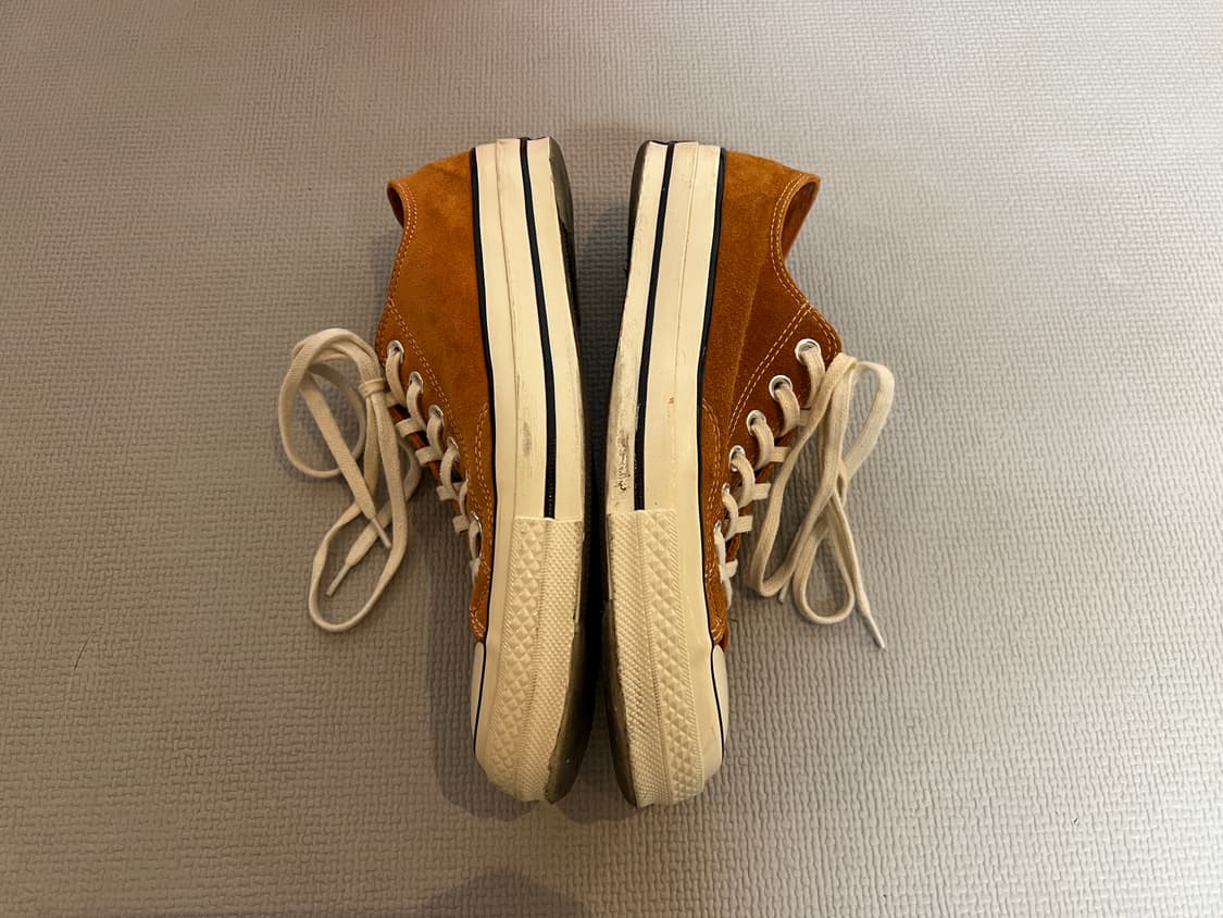 무료배송 - 컨버스 척테일러 1970s 스웨이드 로우(오렌지비터스)270 상품이미지9