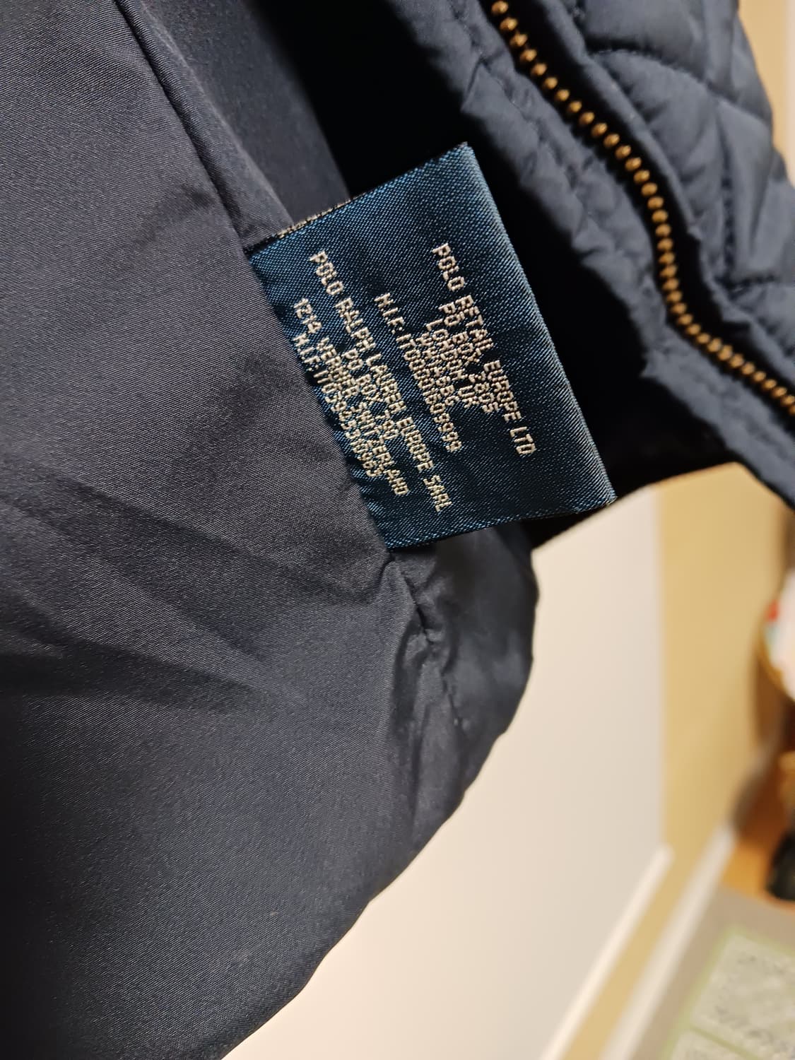 폴로날프로런 주니어 퀄팅경량자켓 상품이미지3