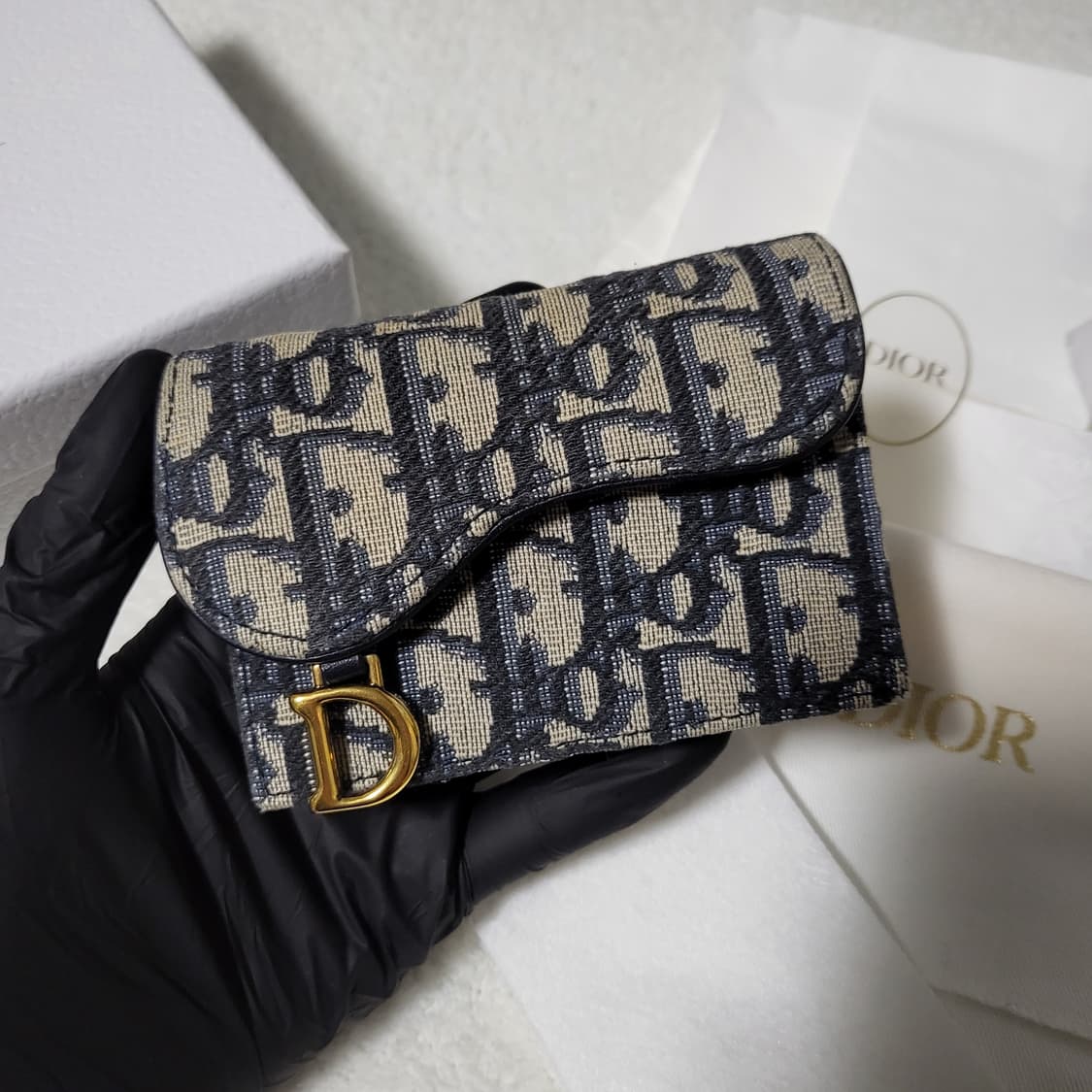 [풀구성]디올 오블리크 새들 카드지갑 상품이미지3