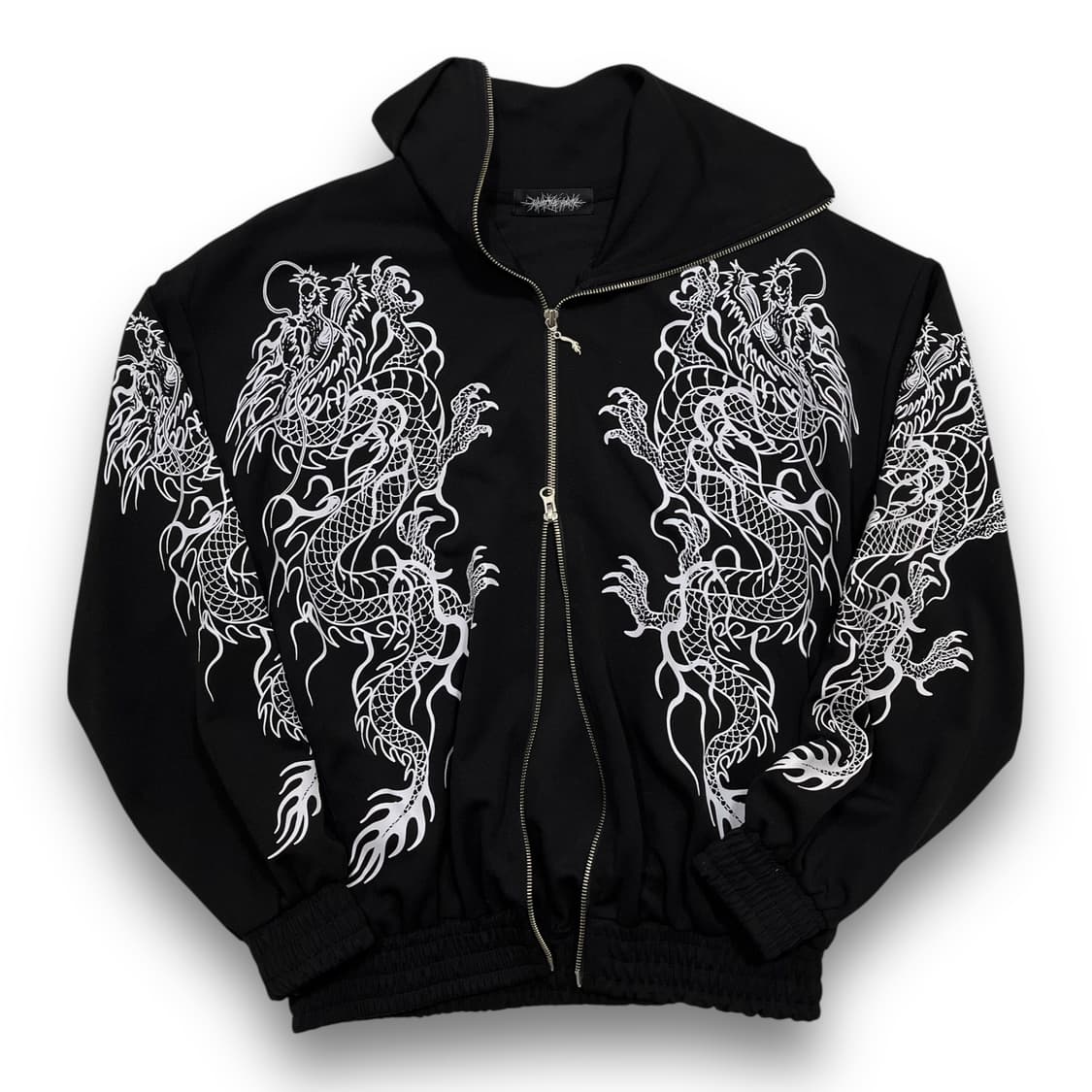 왓더파티 오리엔탈 드래곤 다크 트랙 투웨이 자켓 상품이미지3