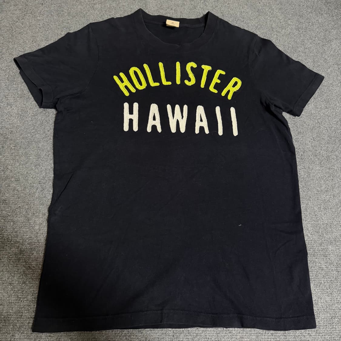 홀리스터 네이비 반팔티 M 상품이미지2