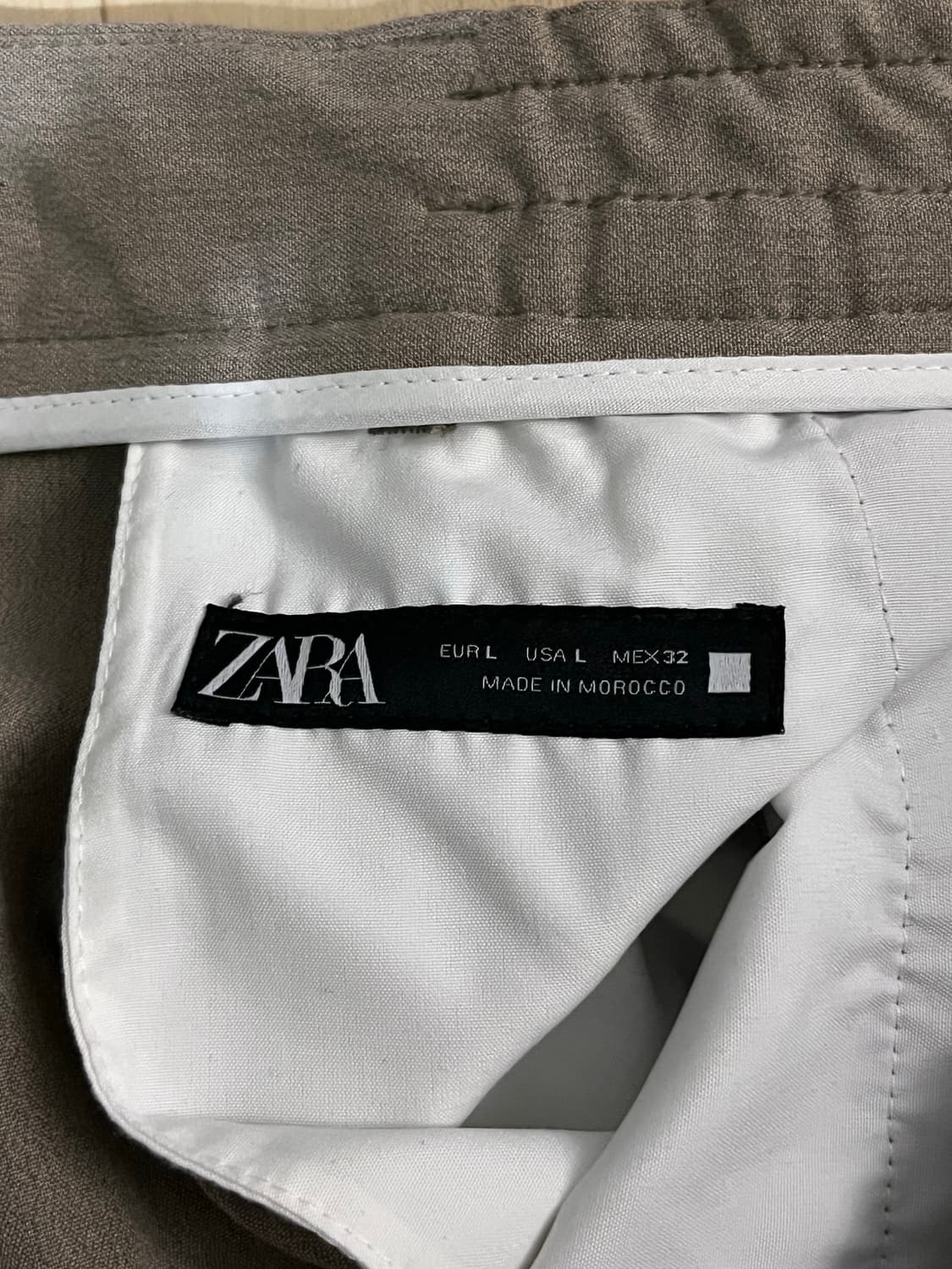 자라 셋업 블루종 상의 XL 하의 L 상품이미지10