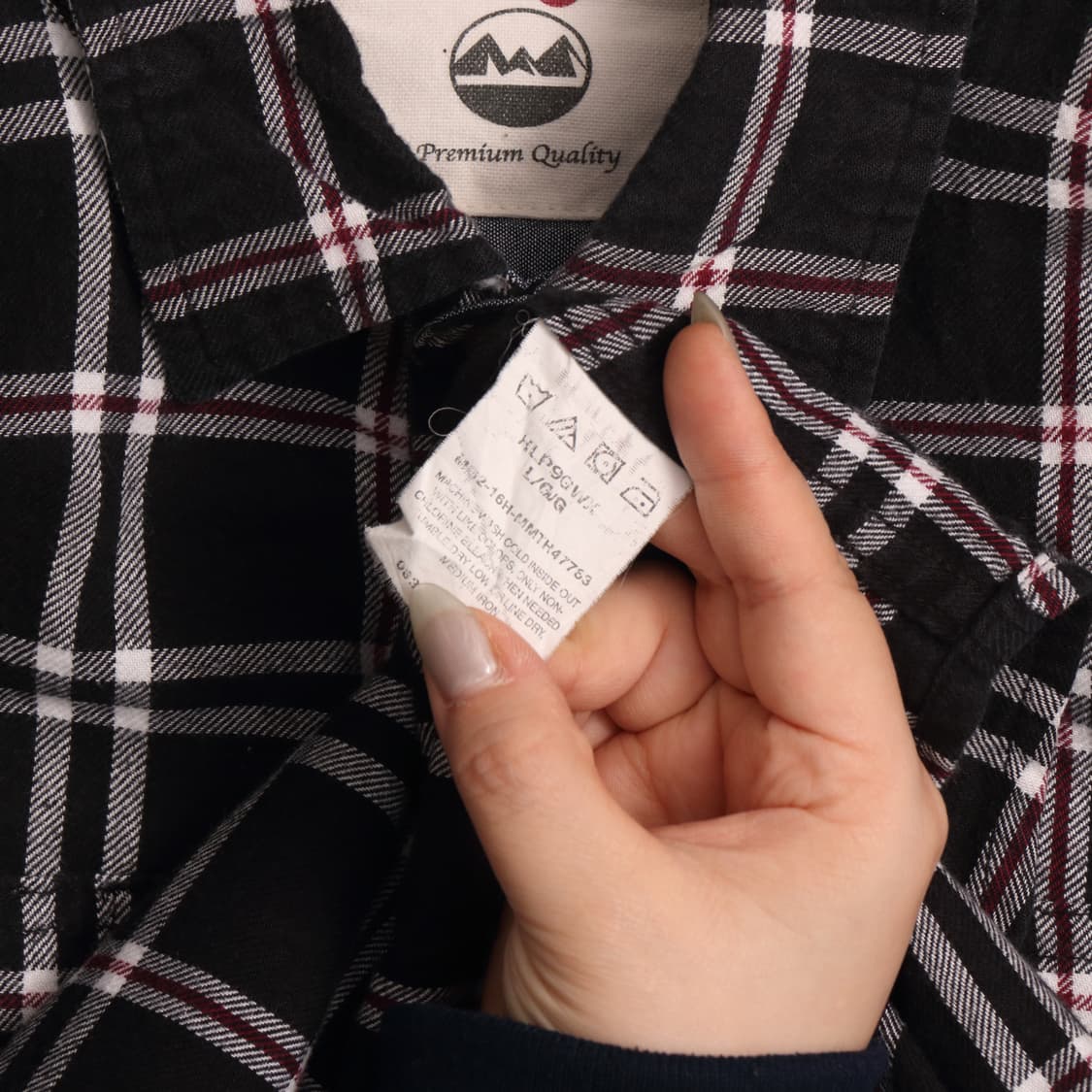 랭글러 아웃도어 코튼 체크셔츠 A1709 상품이미지4