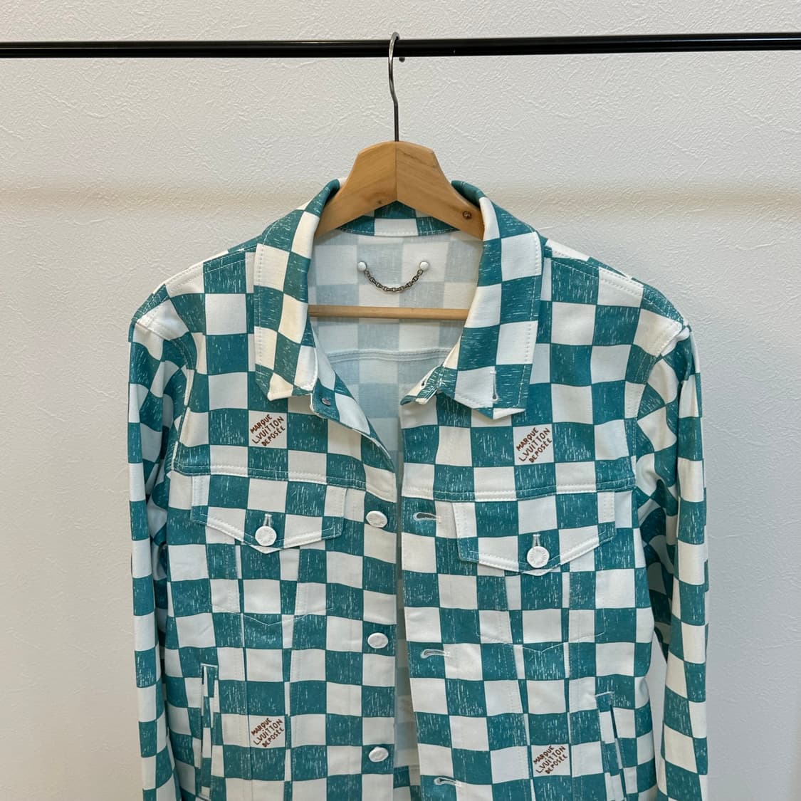 루이비통 다미에 데님 트러커 자켓  상품이미지2