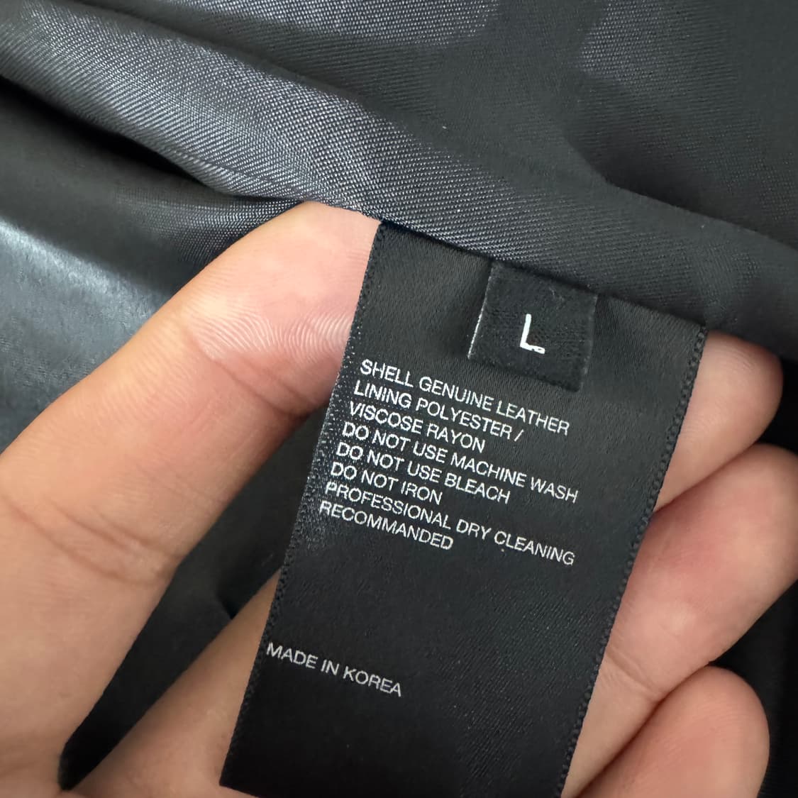비바스튜다오 천연가죽 라이더자켓 여성 L사이즈 상품이미지5