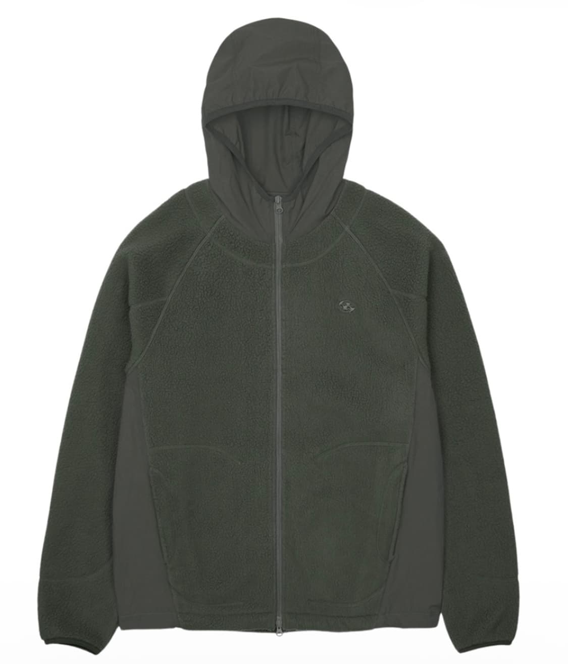 (4)산산기어 플리스 자켓 카키 상품이미지1