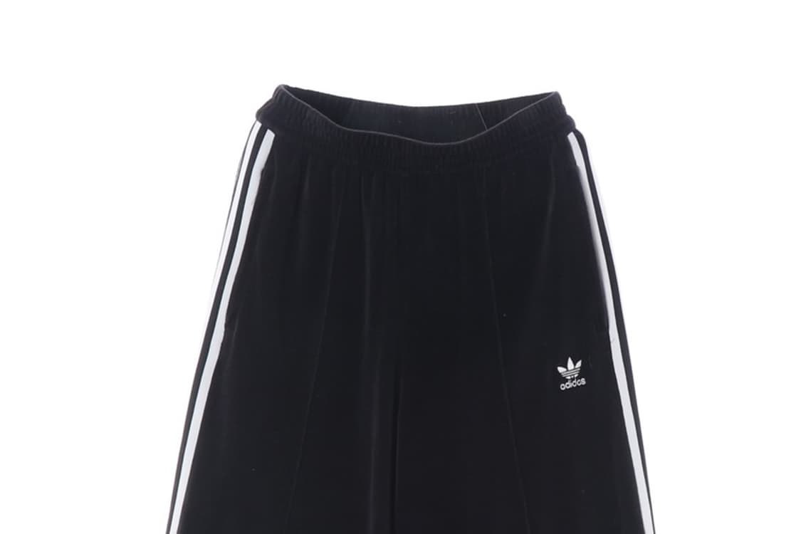 아디다스 벨벳 와이드 트레이닝팬츠 XS 상품이미지3