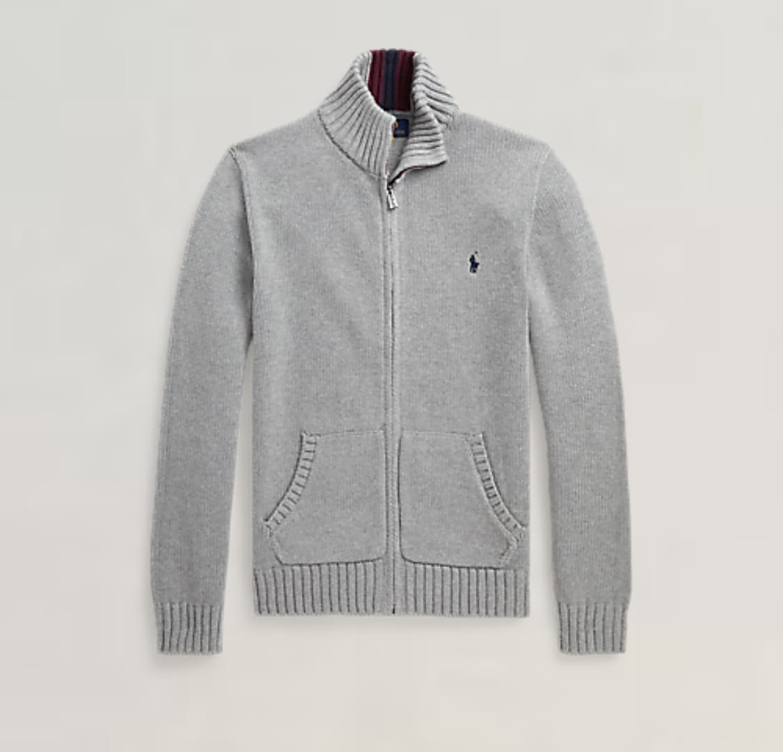 폴로 랄프로렌 니트 집업 상품이미지1
